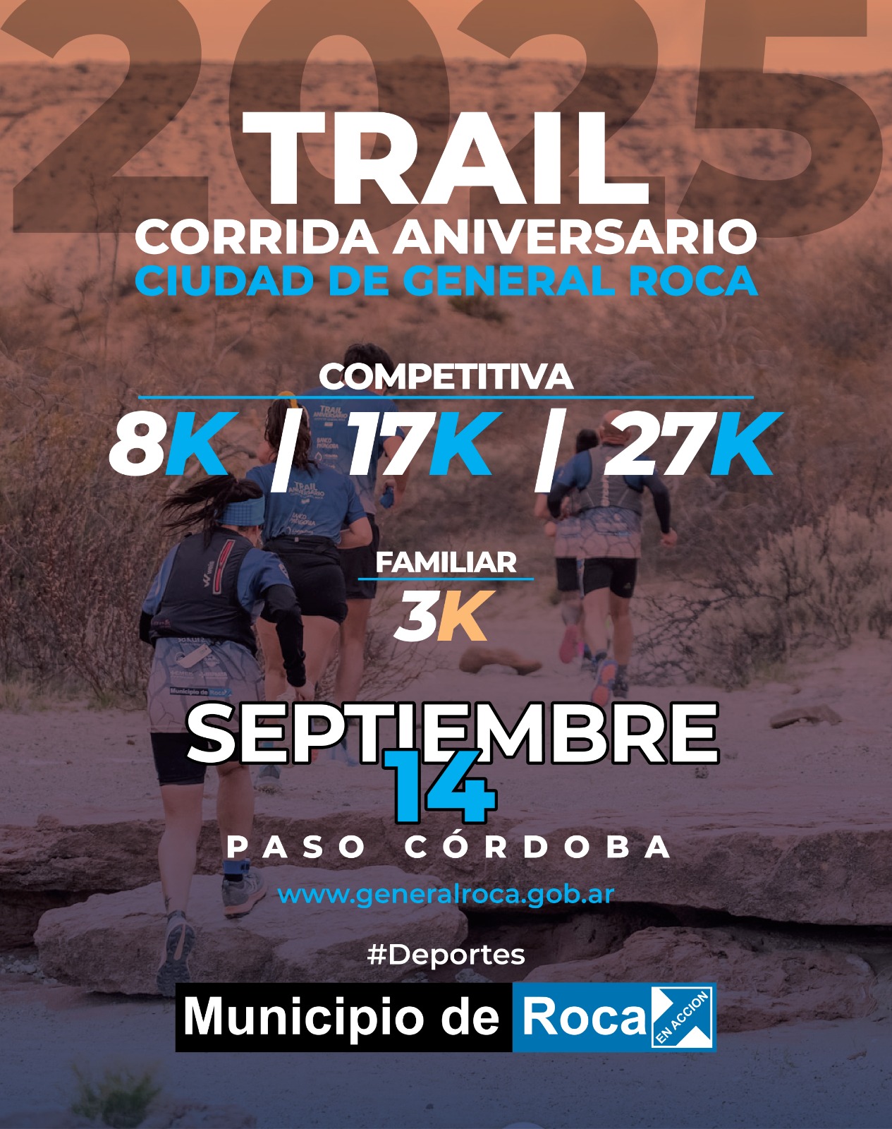 SE VIENE UN NUEVO TRAIL ANIVERSARIO EN ROCA